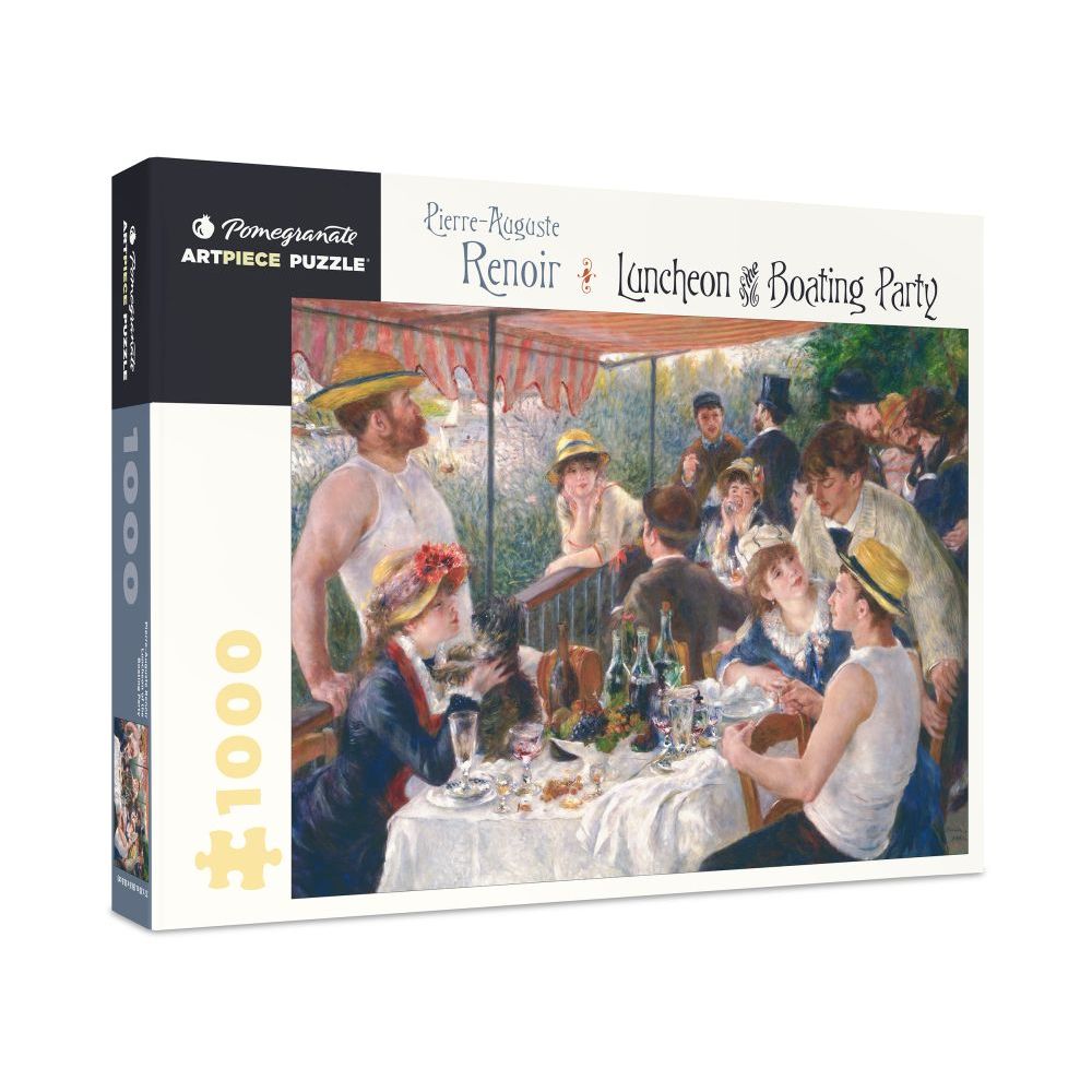 1000-piece Jigsaw Puzzle-Renoir-Luncheon of the Boating Party 