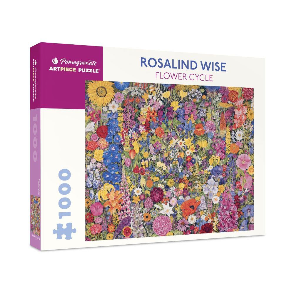 1000-Piece Jigsaw Puzzle-Wise-Flower Cycle