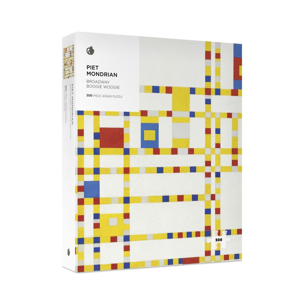 500-Piece Jigsaw Puzzle-Mondrian-Broadway Boogie Woogie