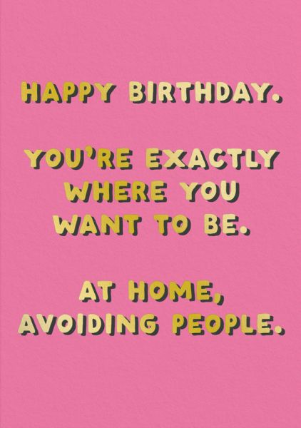 Foil Card-Avoiding People