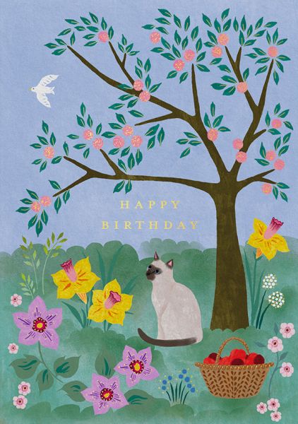 Foil Card-Garden Kitty