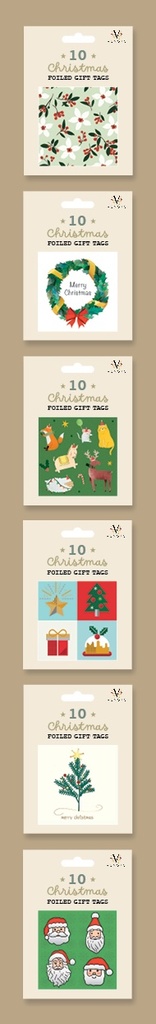 Christmas Gift Tag Display Wing