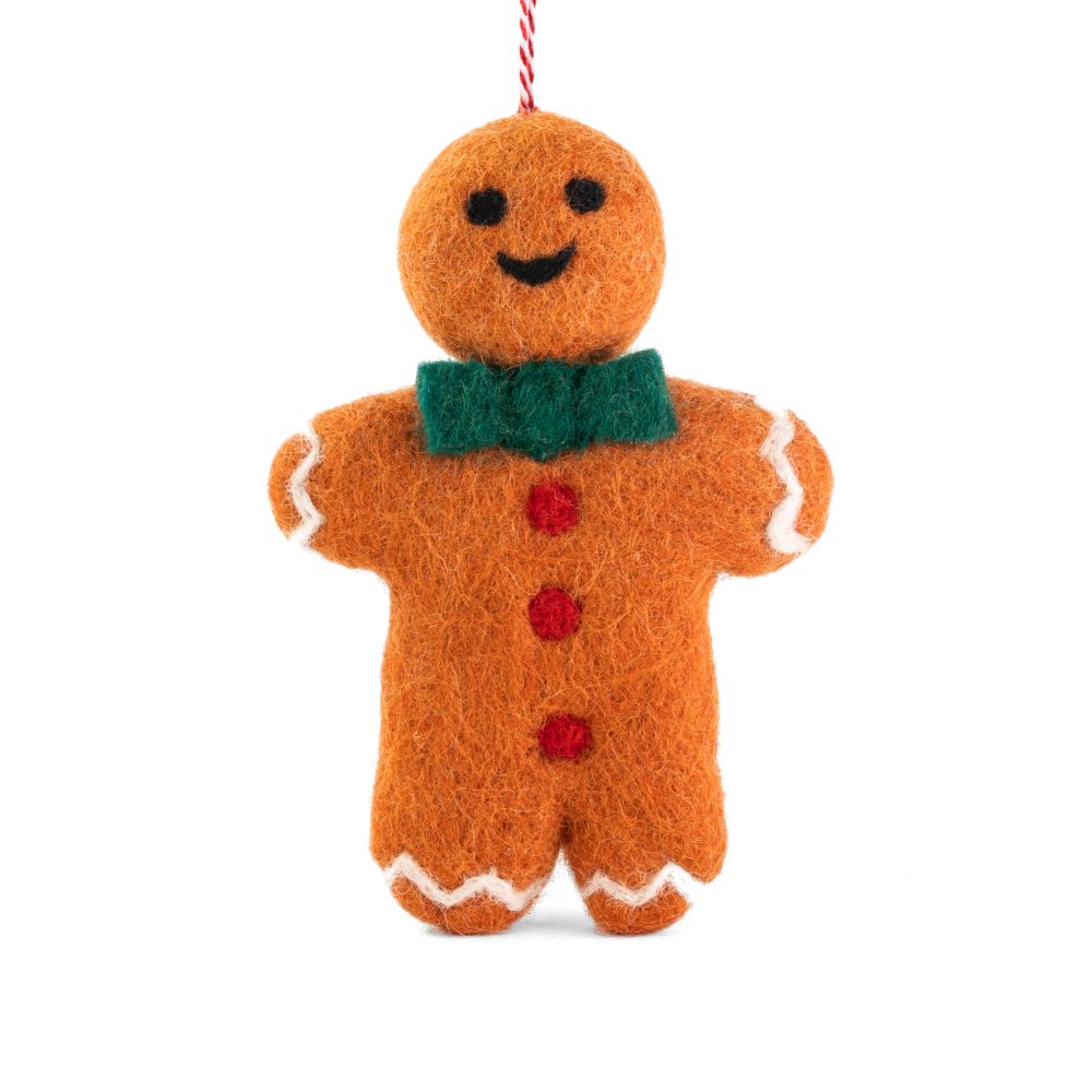 Charity Decoration-Felt-Gingerbread Man