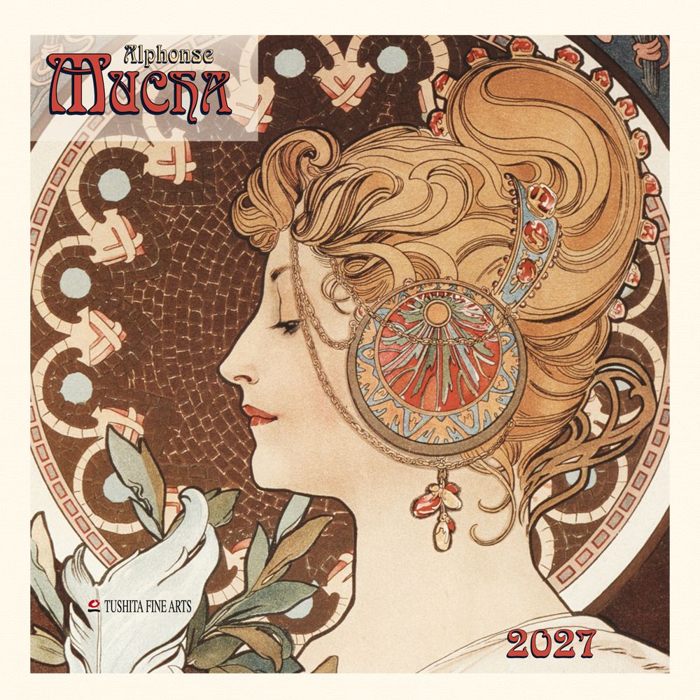 Tushita 30x30 Cal-Alphonse Mucha