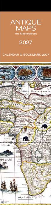 Allaluna 6x22 Bookmark Cal-Antique Maps