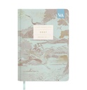 V&A A5 Hard Cover Diary-Flying Cranes