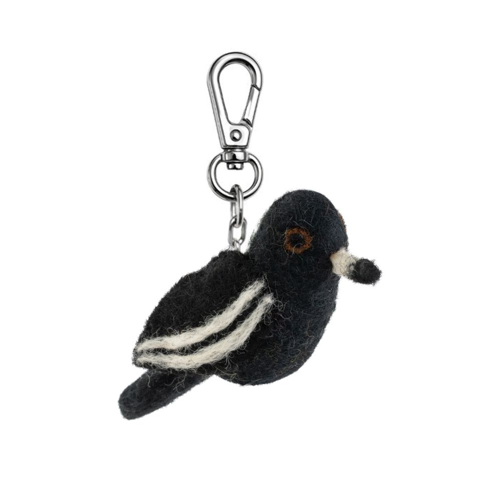 Key Chain-Felt Magpie