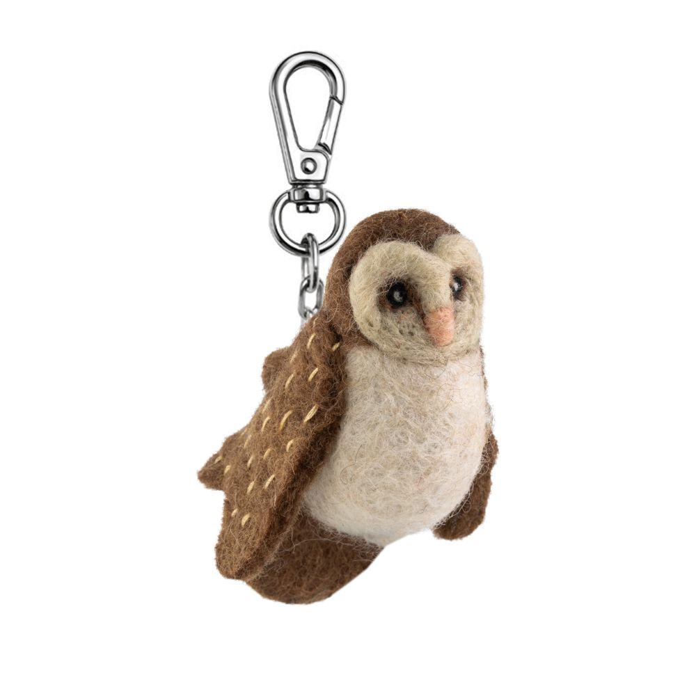 Key Chain-Felt Owl