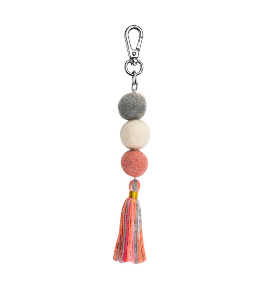 Key Chain-Felt Balls