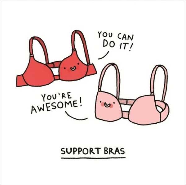 Card-Support Bras