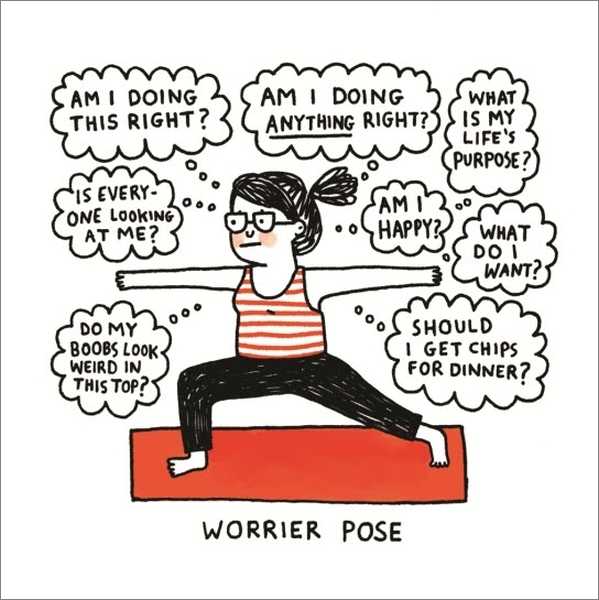 Card-Worrier Pose