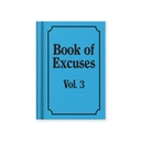 Hard Cover Tiny Notebook-Book Of Excuses