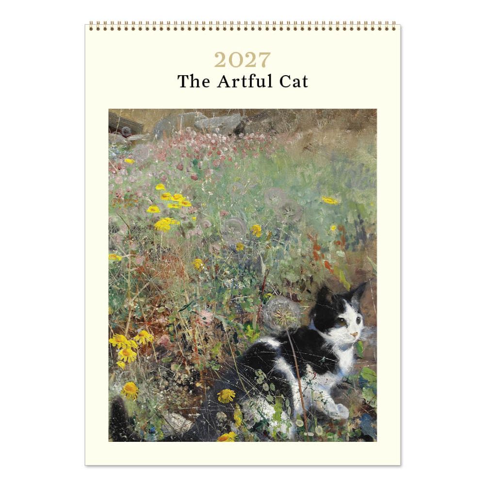 Vevoke Medium Calendar-Artful Cat