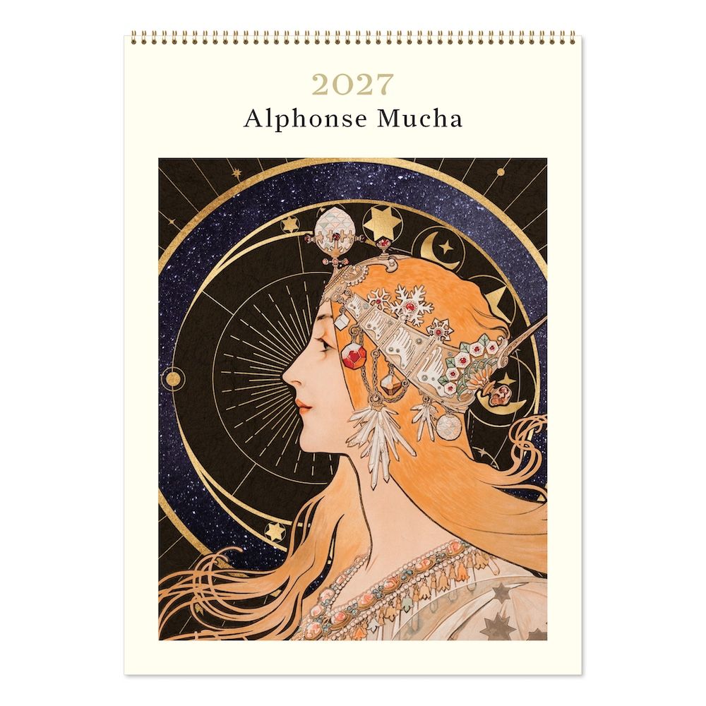 Vevoke Medium Calendar-Mucha