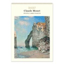 Vevoke  Medium Calendar-Monet-People and Places