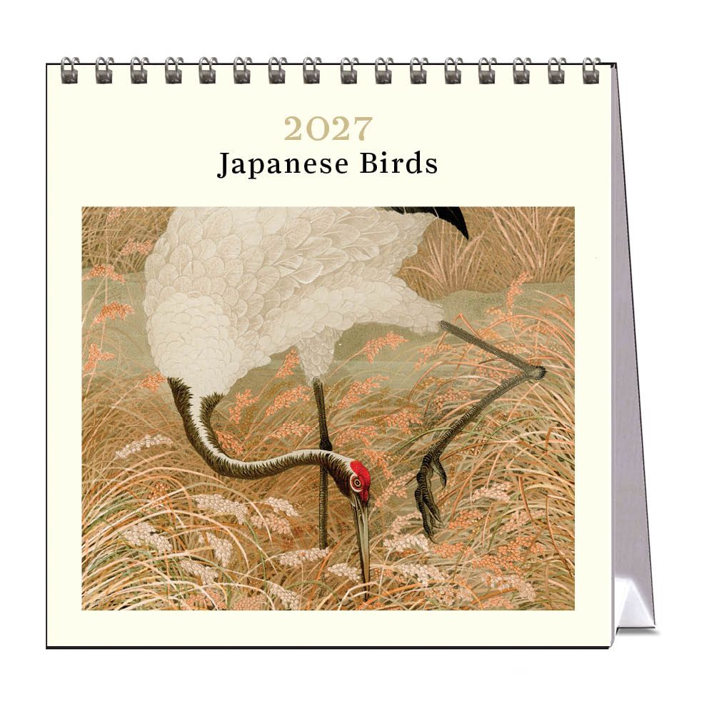 Vevoke Desk Calendar-Japanese Birds