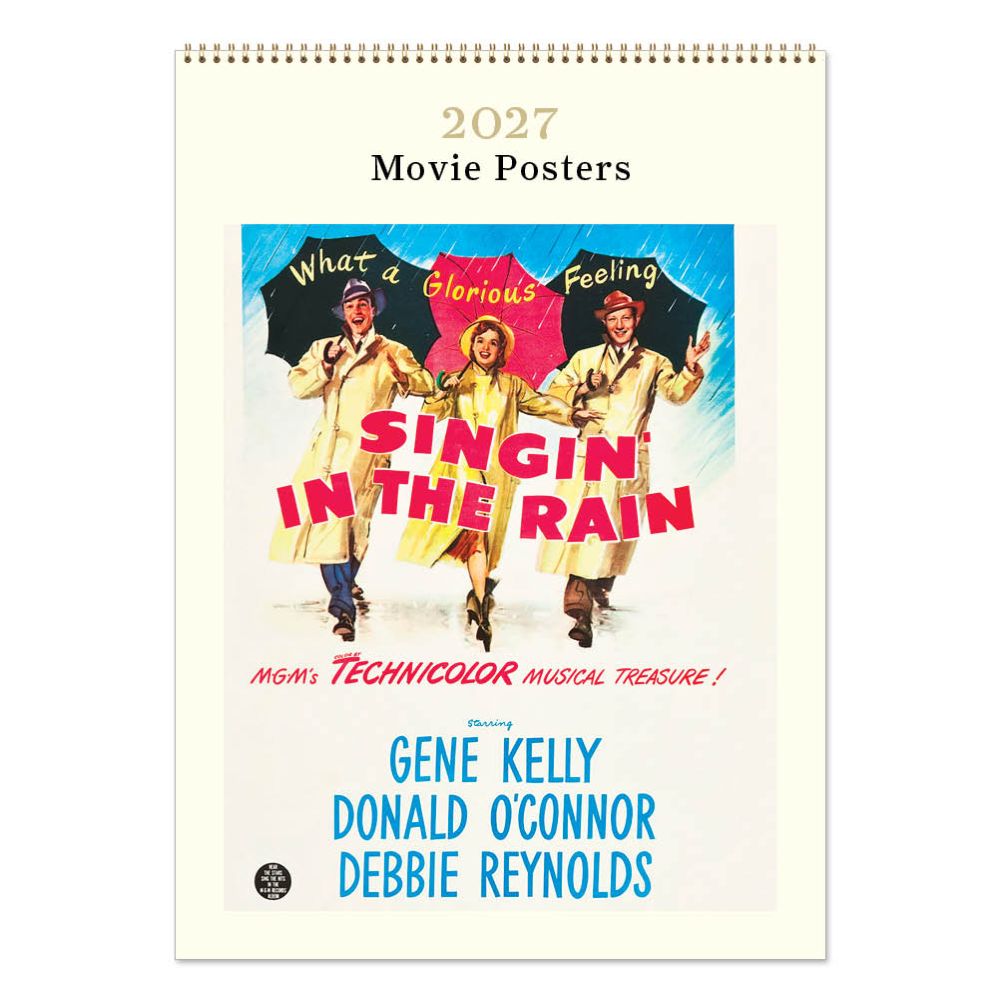 Vevoke Medium Calendar-Movie Posters