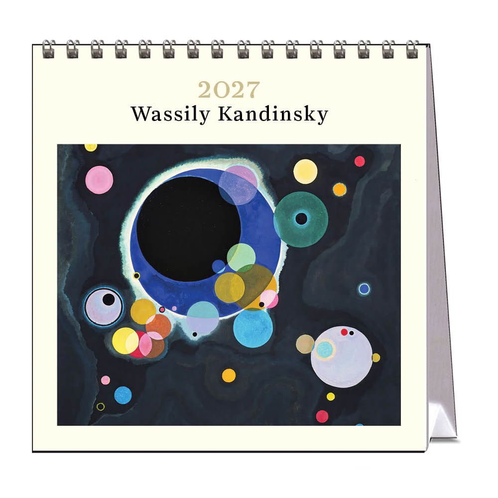 Vevoke Desk Calendar-Kandinsky