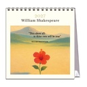 Vevoke Desk Calendar-William Shakespeare