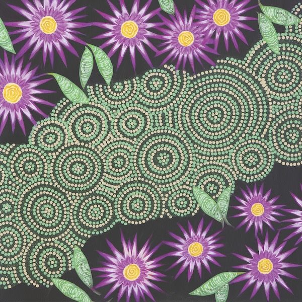 Card-Lillies In The Wetlands