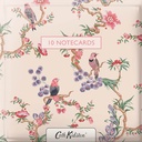 Notecard Wallet-Birds and Roses