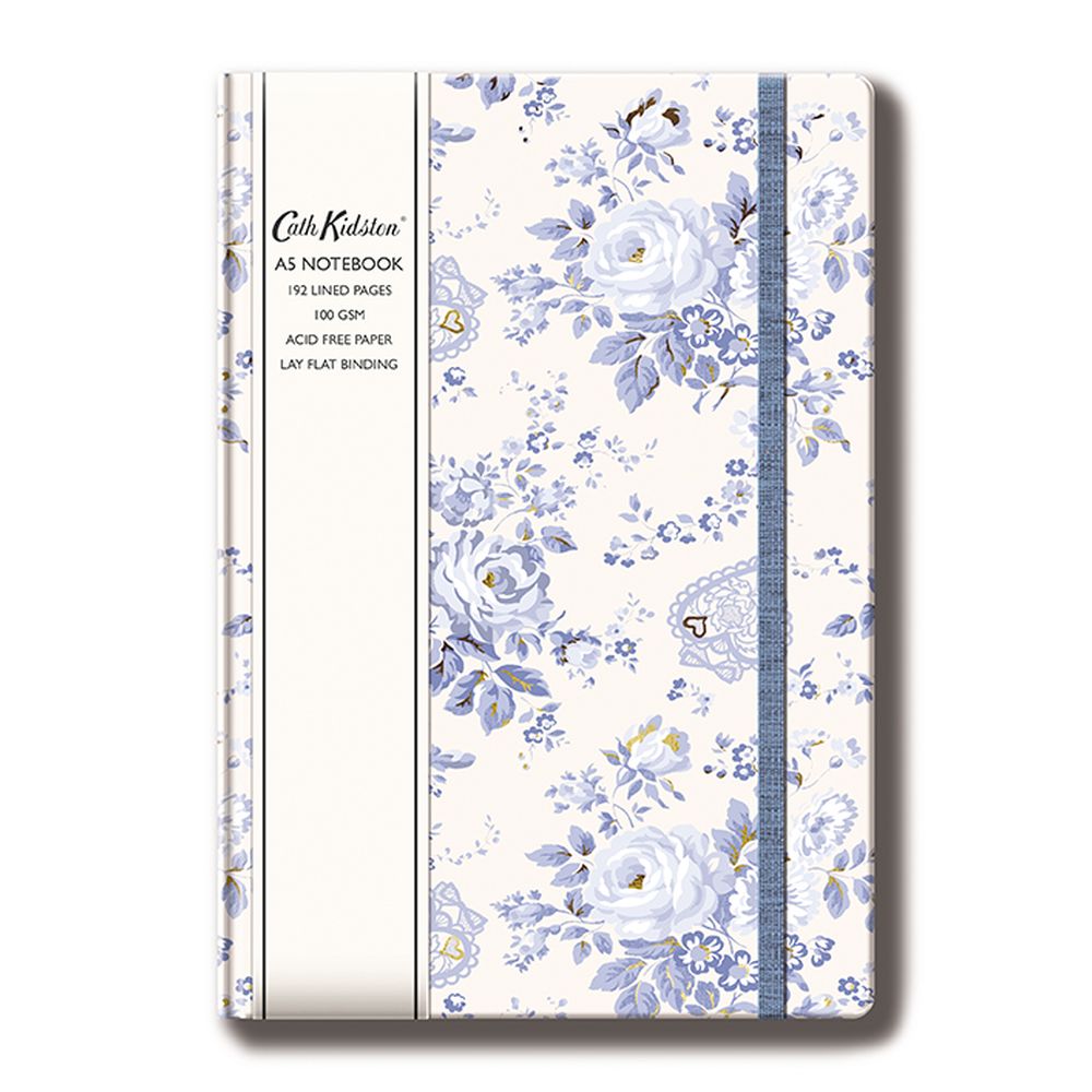 A5 Hard Cover Notebook-Antique Rose
