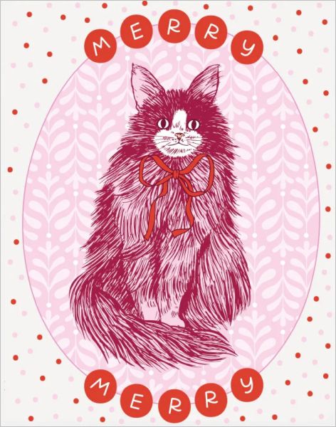 Card-Merry Cat