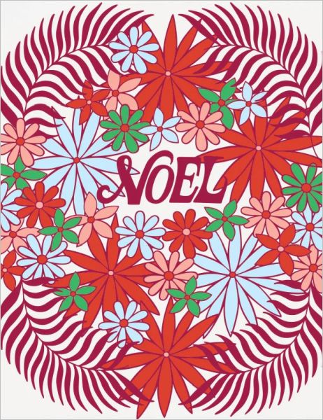 Card-Flower Noel