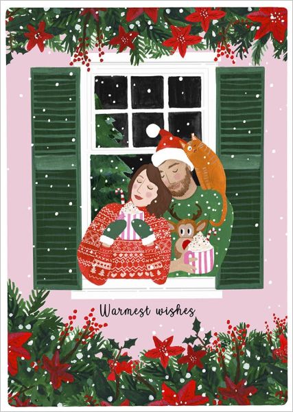 Card-Couple By Window