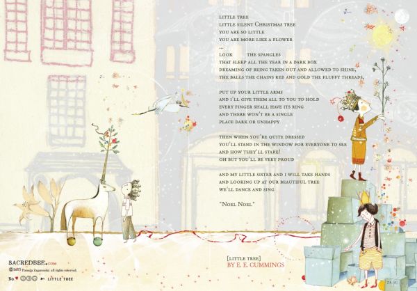 Card-Little Tree