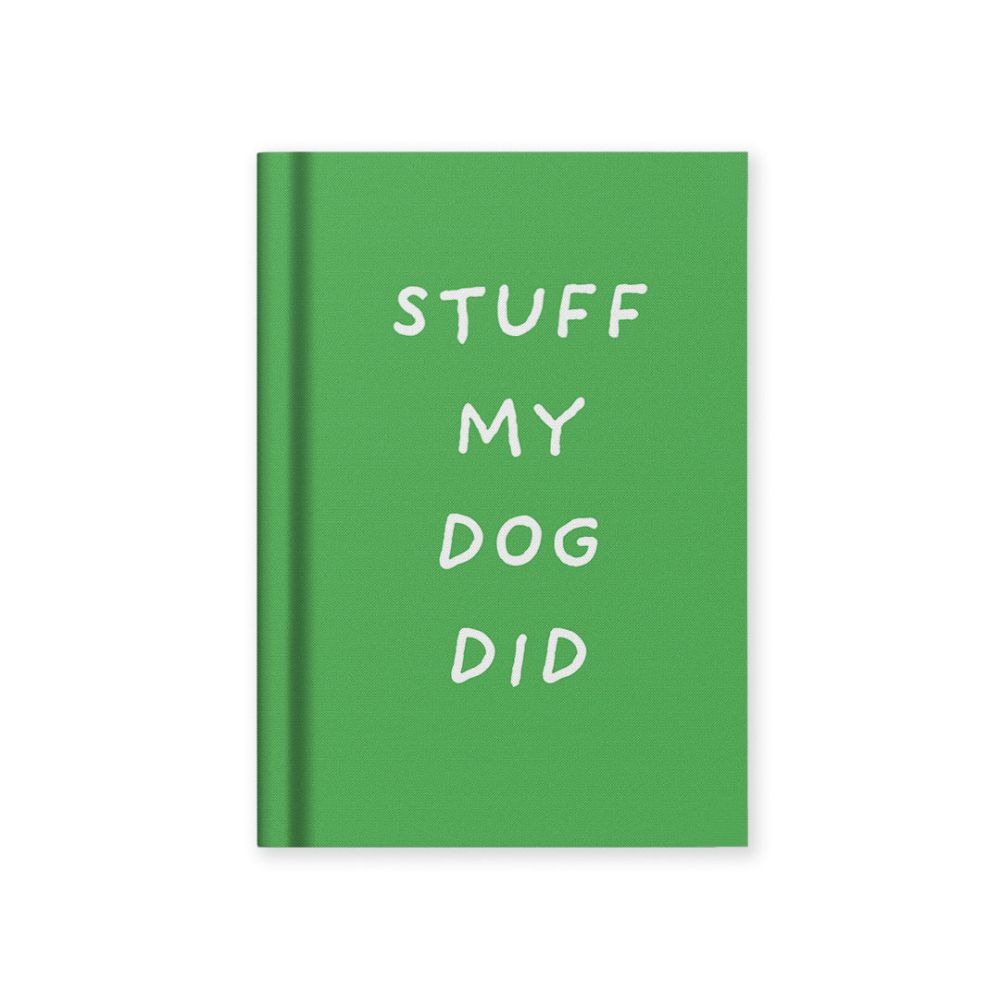 Hard Cover Tiny Notebook-Stuff My Dog Did