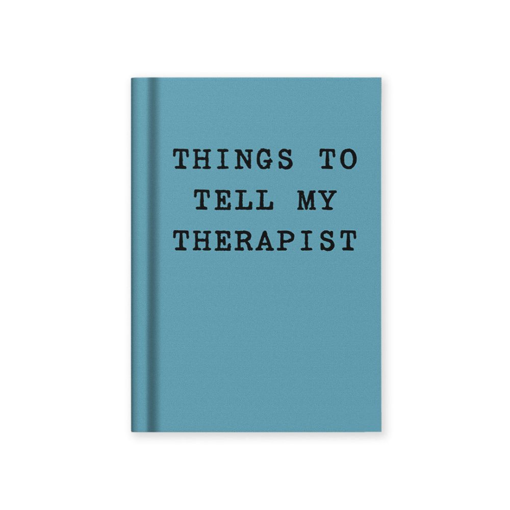 Hard Cover Tiny Notebook-Things to tell my Therapist