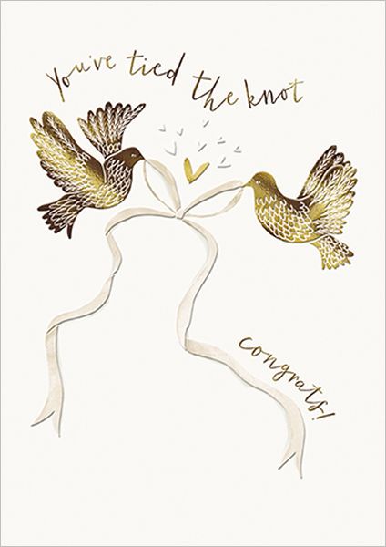 Foil Card-Tied The Knot