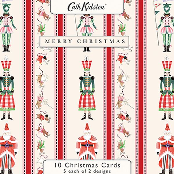 Cath Kidston Card Wallet of 10 (2 designs)-Ornaments