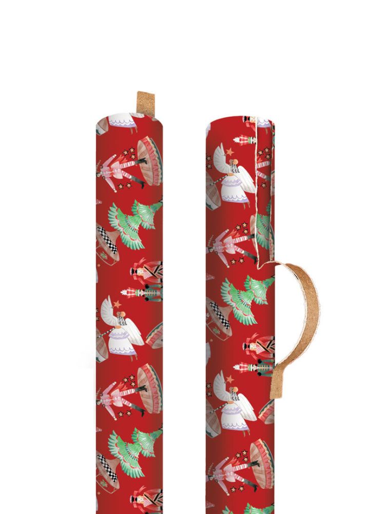 Roll Wrap-Nutcracker Red