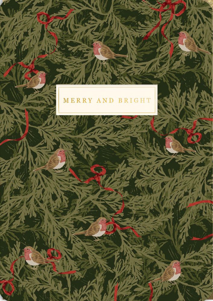 Foil Card-Bows and Robins