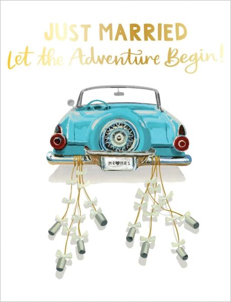 Foil Card-Just Married