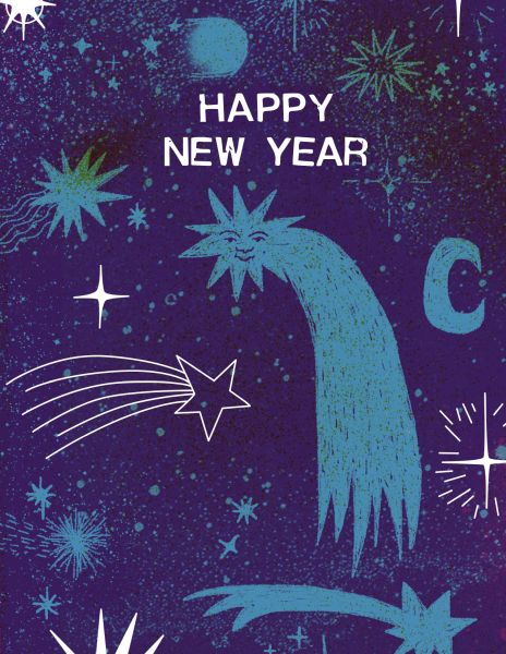 Foil Card-Celestial New Year