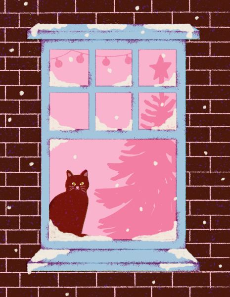 Card-Waiting for Santa