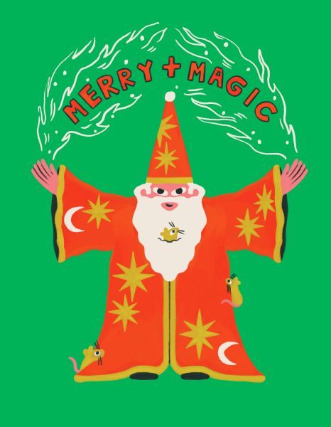 Card-Merry and Magic