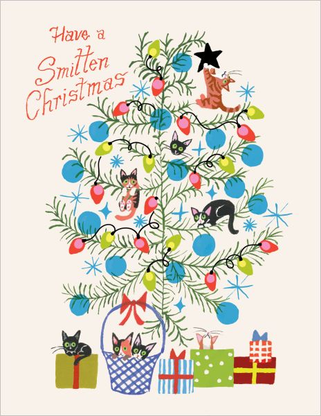Foil Card-Smitten Christmas