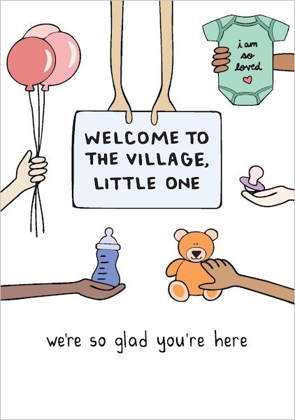 Card-Welcome To The Village