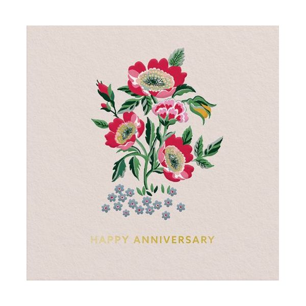 Cath Kidston Mini Card-Anniversary With Love