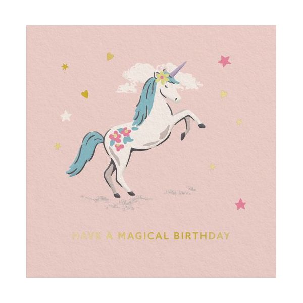Cath Kidston Mini Card-Unicorn Birthday