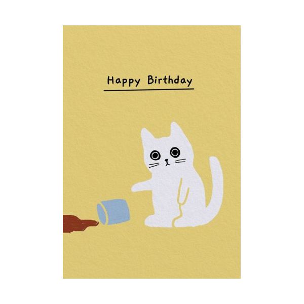 Mini Card-Spill Kitten