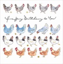 Foil Card-Hens Birthday
