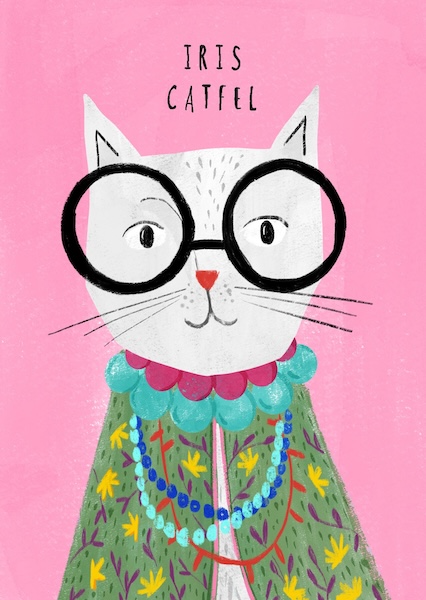 Card-Iris Catfel Fashion Cature