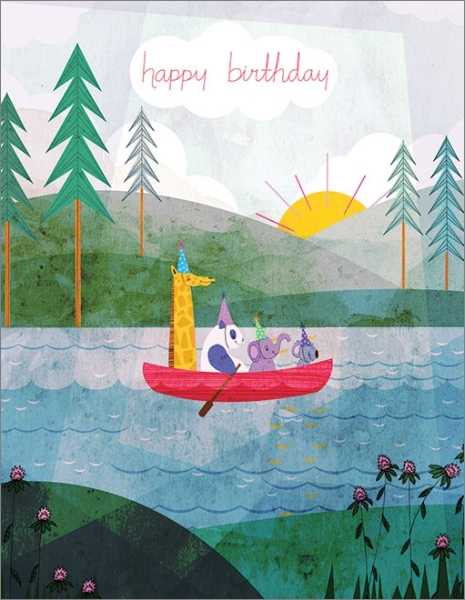 Card-Four Canoe