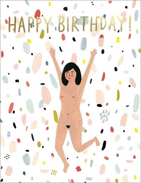 Foil Card-Birthday Suit