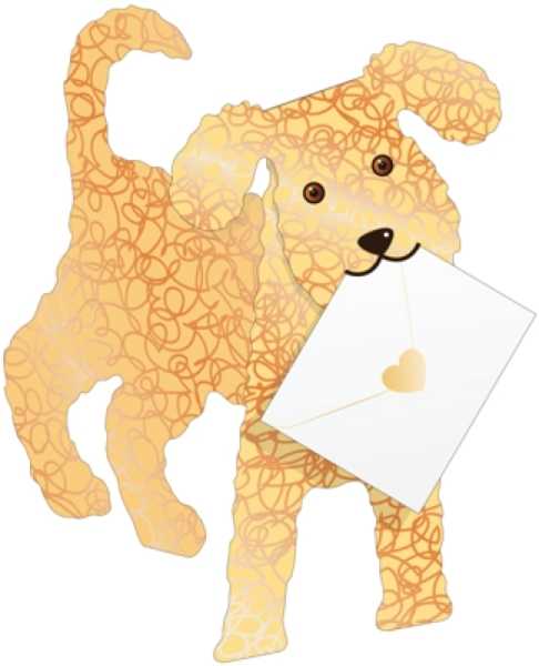 3D Card-Dog-Toffee